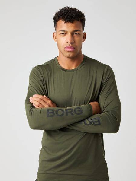 Björn Borg Borg Long Sleeve T-shirt Grön, XXL 