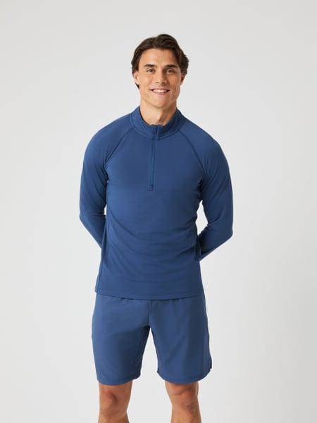 Björn Borg Borg Midlayer Half Zip Blå, XXL 