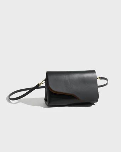 ATP ATELIER - Svart - Scarlino Nappa Pouch Bag 