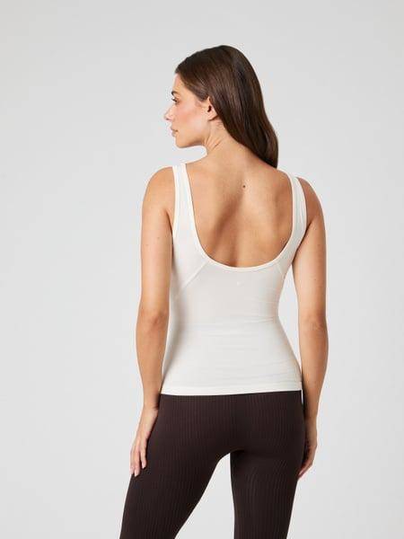 Björn Borg Studio Deep Back Tank Top Vit, XXL 