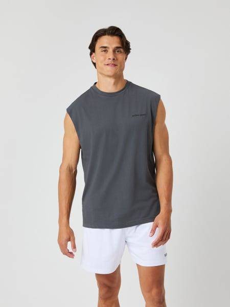 Björn Borg Borg Gym Sleeveless T-shirt Grå, XXL 