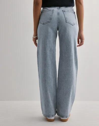 Vero Moda - Blå - Vmtessa Hr Wide Str Jeans RA339 Ga 
