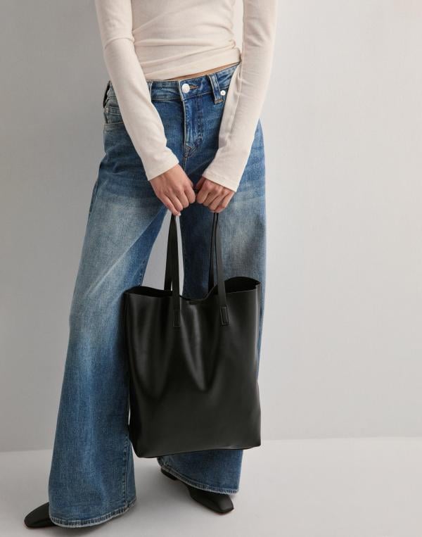 Pieces - Svart - Pcanilla Shopper Noos 