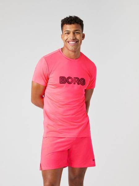 Björn Borg Borg Graphic T-shirt Rosa, XXL 