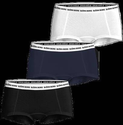 Björn Borg Logo Boxers Shorts 3-pack Multi, XXL 