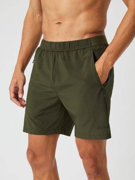 Björn Borg Borg Zip 7 Inch Shorts Grön, XXL 