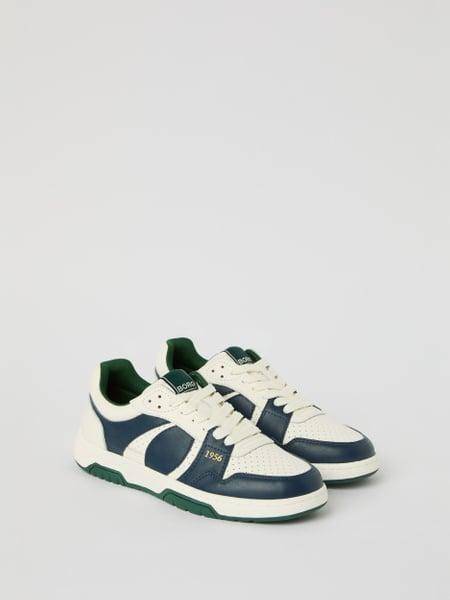 Björn Borg Men's Ollie Leather Sneakers Vit, 46 