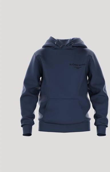 Björn Borg Borg Essential 1 Hoodie Blå, 170 