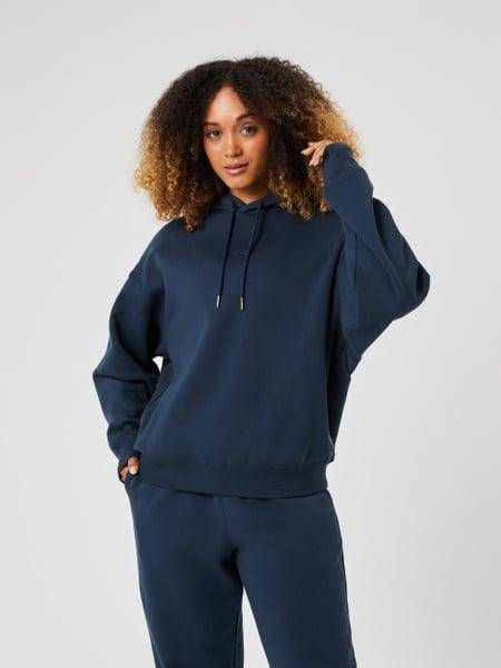 Björn Borg Studio Oversized Hoodie Marinblå, XXL 