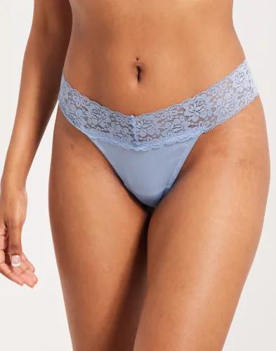 Nelly - Blå - Lovely Feels Thong 3-pack 