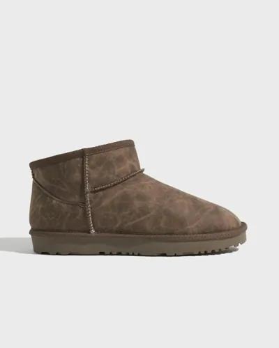 Nelly - Brun - Worn Mini Boots 