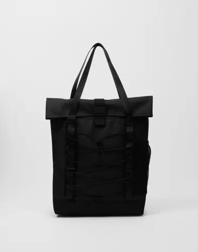 Rains Trail Rolltop Tote Bag W3 Väskor Svart 