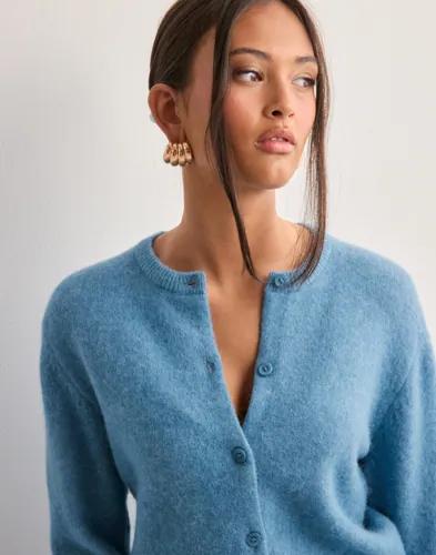 Samsøe Samsøe - Blå - Nor Short Cardigan 7355 
