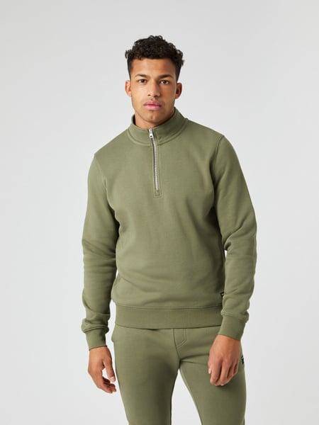 Björn Borg Centre Half Zip Grön, XXL 