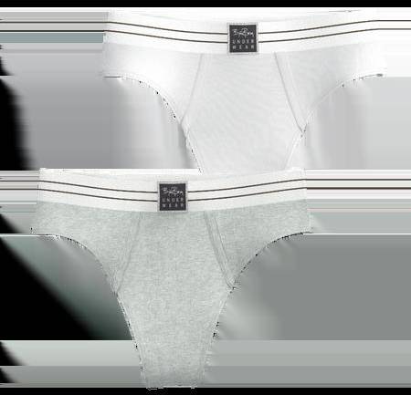 Björn Borg Original Thongs 2-pack Grå, XXL 
