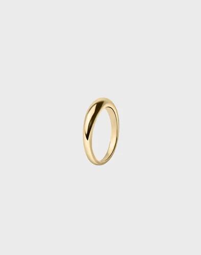 Muli Collection - Guld - Thin Dome Ring 