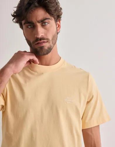 Mads Nørgaard Cotton Jersey Frode Emb Logo Tee Kortärmade t-shirts Gul 