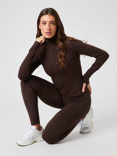 Björn Borg Borg Soft Zip Midlayer Brun, XXL 
