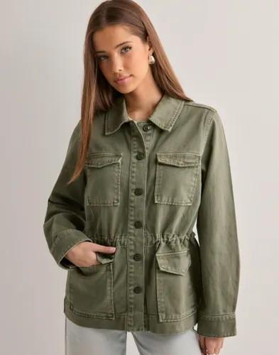 Nelly - Grön - Twill Spring Jacket 