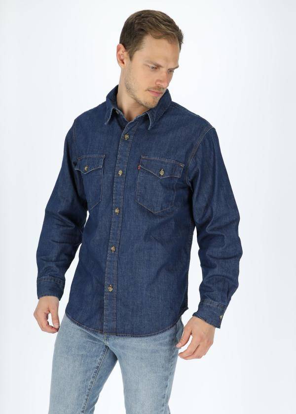 Relaxed Fit Western, Z9756 Indi, M,  Långärmade Skjortor 