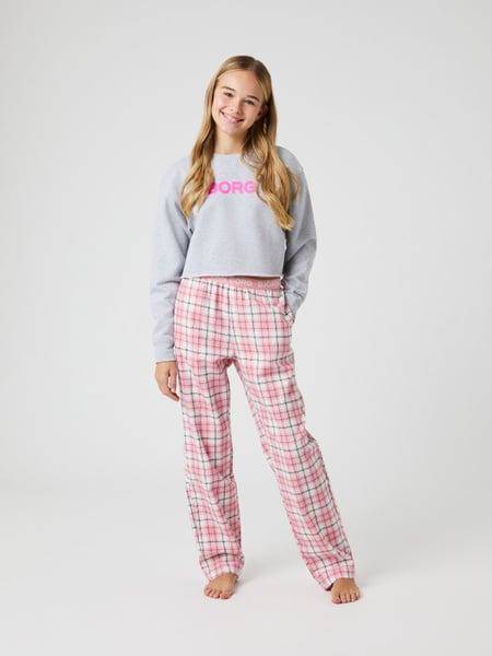 Björn Borg Core Flannel Pyjama Pants Rosa, 170 
