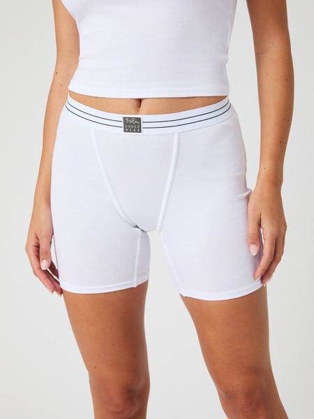 Björn Borg Original Rib Boxers Vit, XXL 