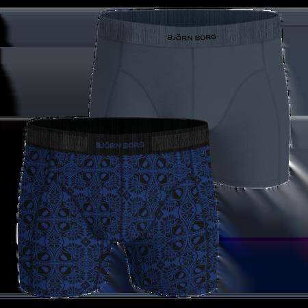 Björn Borg Organic Cotton Stretch Boxers 2-pack Blå, XXL 