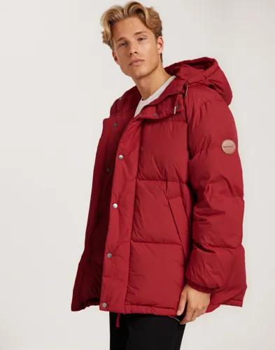 Gant Winter Down Puffer Vinterjackor Röd 