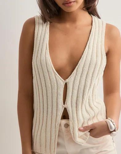 Samsøe Samsøe - Beige - Salou vest 15178 