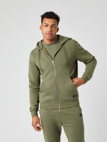Björn Borg Centre Zip Hoodie Grön, XXL 