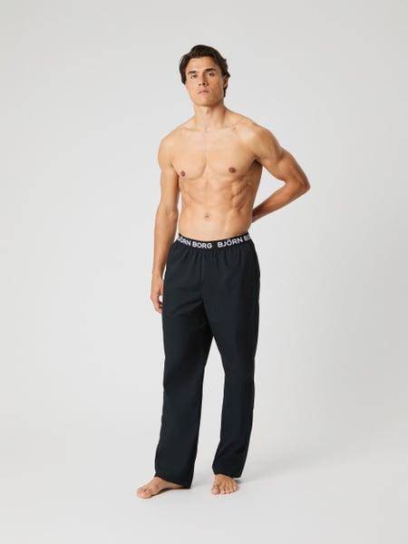 Björn Borg Core Woven Logo Pyjama Pants Svart, XXL 