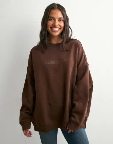 Adidas Originals - Brun - Ess Lin Crew 