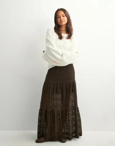 Only - Brun - Onlluna Long Skirt Jrs 