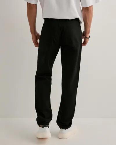 Only & Sons Onsedge Stay Black 3425 Azg Dnm Noo Straight jeans Svart 