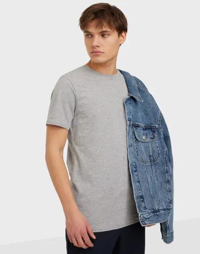 Bread & Boxers Crew-Neck 2-pack Kortärmade t-shirts Grå 