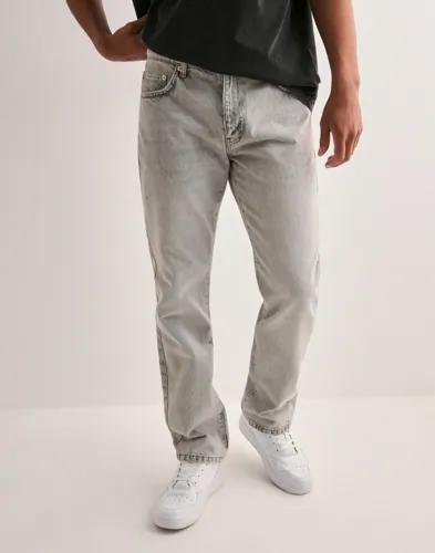 Woodbird WBJay Dull Jeans Straight jeans Grå 