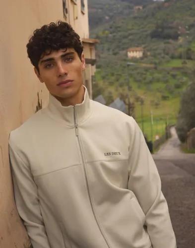 Les Deux Ballier Track Jacket Tröjor med dragkedja Beige 