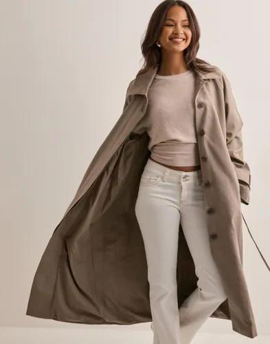 OBJECT - Brun - Objvega L/S Re Long Coat Noos 