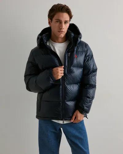 Polo Ralph Lauren The Gorham Glossed Down Jacket Vinterjackor Blå 