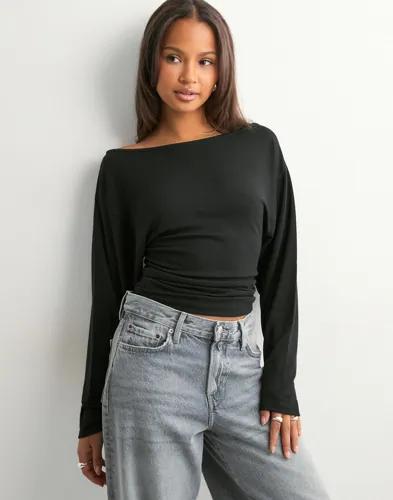 Nelly - Svart - My Chill Boatneck Sweat 
