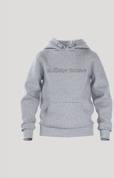 Björn Borg Borg Essential Hoodie Grå, 122-128 