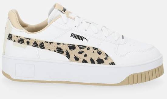 Carina Street Animal, Puma White-Granola-Puma Black, 42 