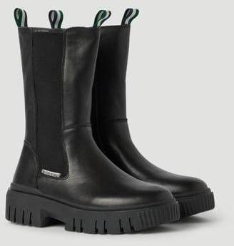 Björn Borg Women's Chelsea High Leather Boots Svart, 41 