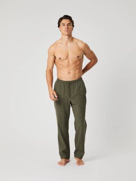 Björn Borg Core Flannel Pyjama Pants Grön, Xxl (Övriga Pyjamasar i kategorin Pyjamasar)