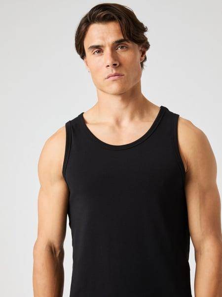 Björn Borg Core Slim Tank 2-pack Svart, XXL 