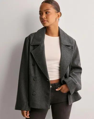 OBJECT - Grå - Objkeily Short Jacket Noos 