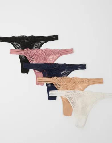 Hunkemöller - Multi/Mönstrad - 5-Pack Sully 