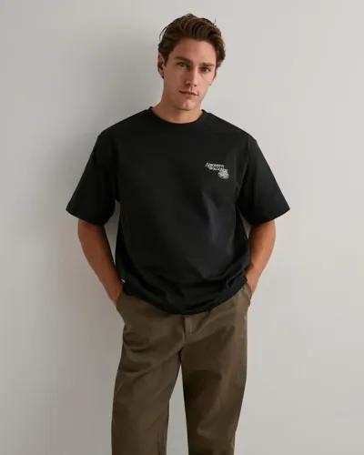 Only & Sons Onsfred Osteria Rlx Ss Tee T-shirts med tryck Svart 