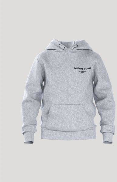 Björn Borg Borg Essential 1 Hoodie Grå, 170 