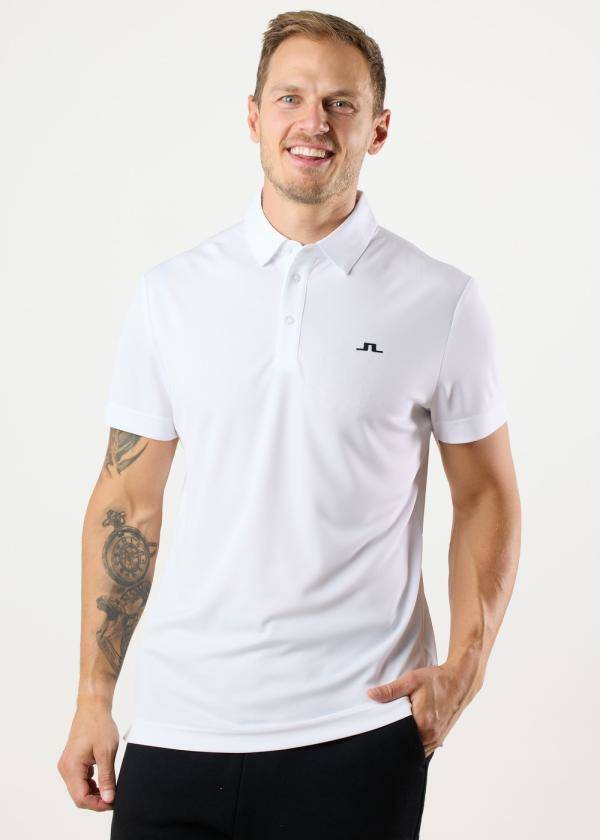 Peat Regular Fit Polo, White, Xl,  Piketröjor 